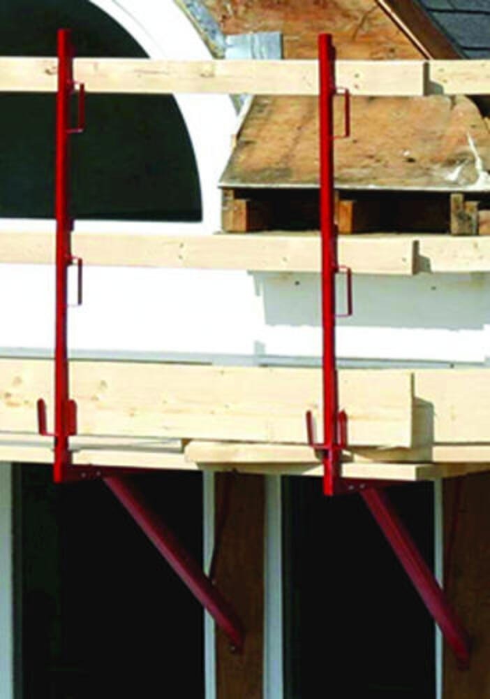 47″ All Steel Scaffold Side Wall Staging Bracket Guardrail Mid Rail Toe Board