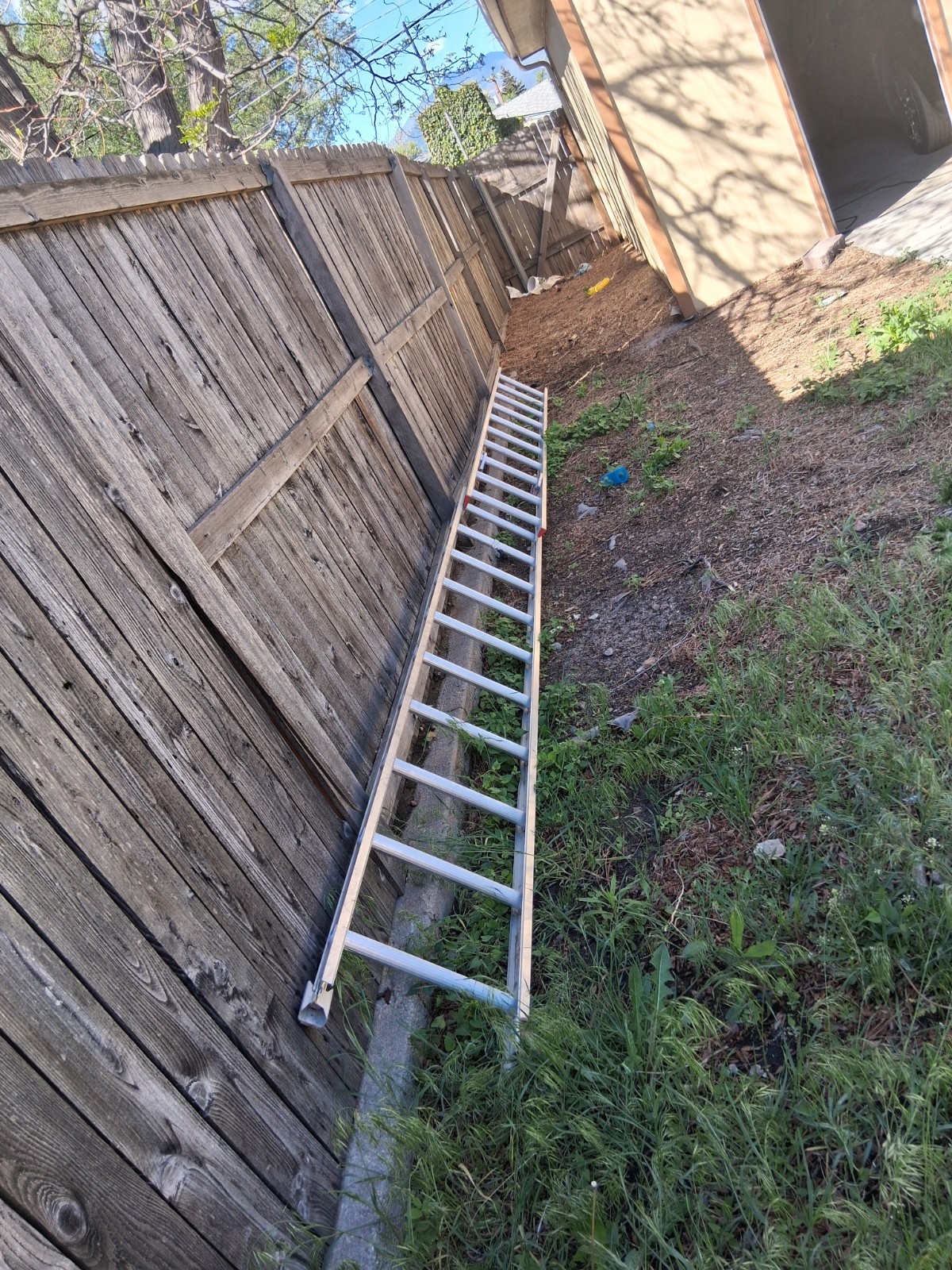 Werner Safe-T-Master 20 ft Aluminum Extension Ladder Model D1120-2X
