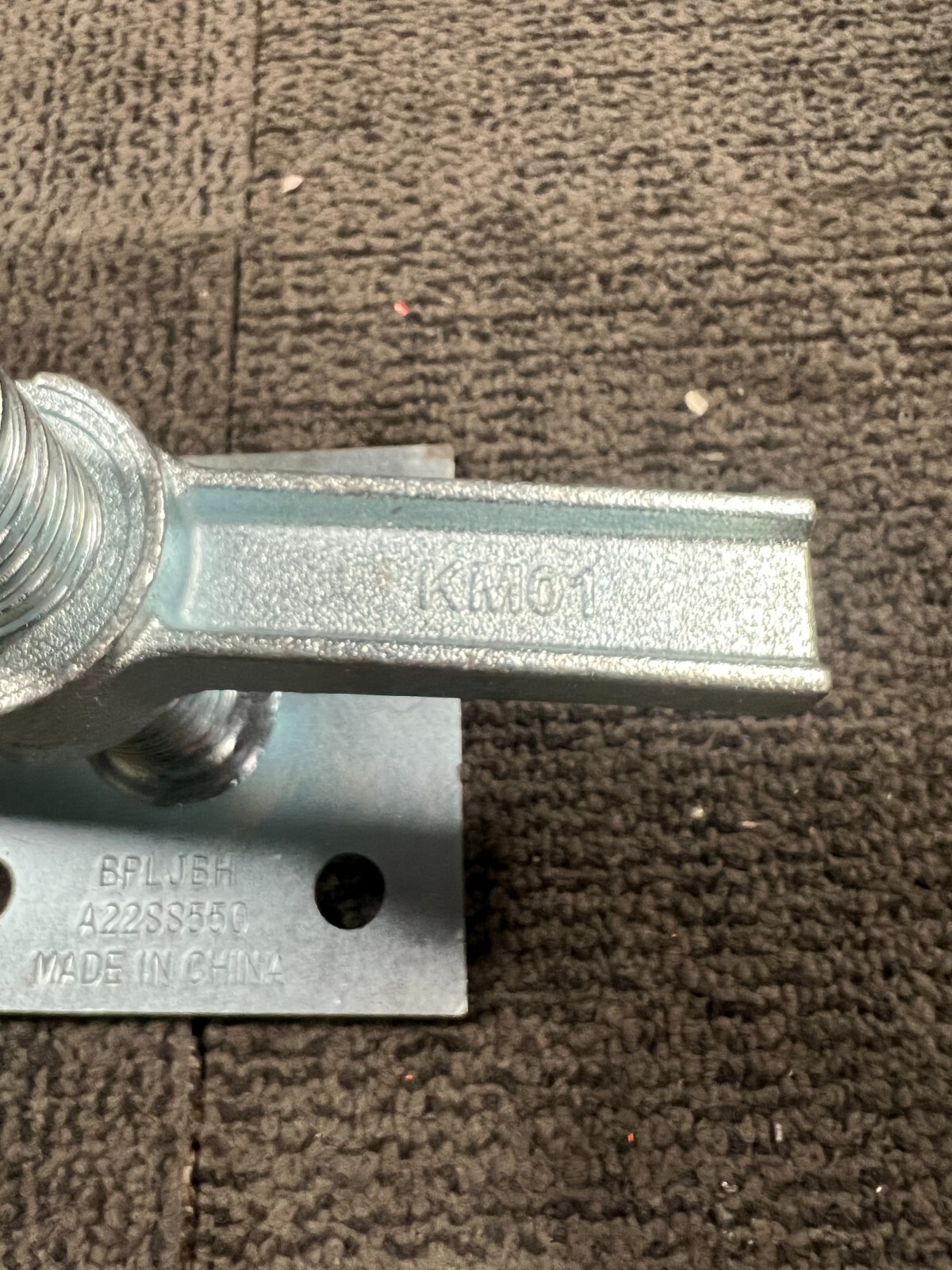 KM01 BPLJBH A22SS550 Scaffolding Screw Base Jack Silver 24 Inches High