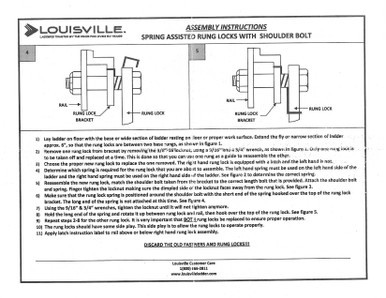 Louisville Maxlock Rung Lock Kit PK1095