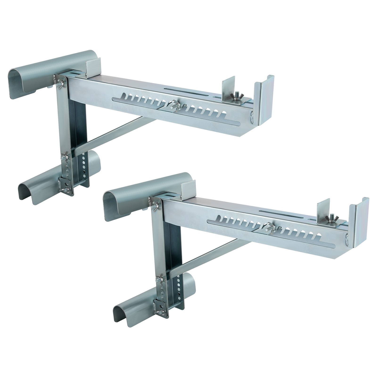 Pair of Heavy Duty Ladder Jacks 661lbs Capacity Scaffolding Bracket 2 Pcs US