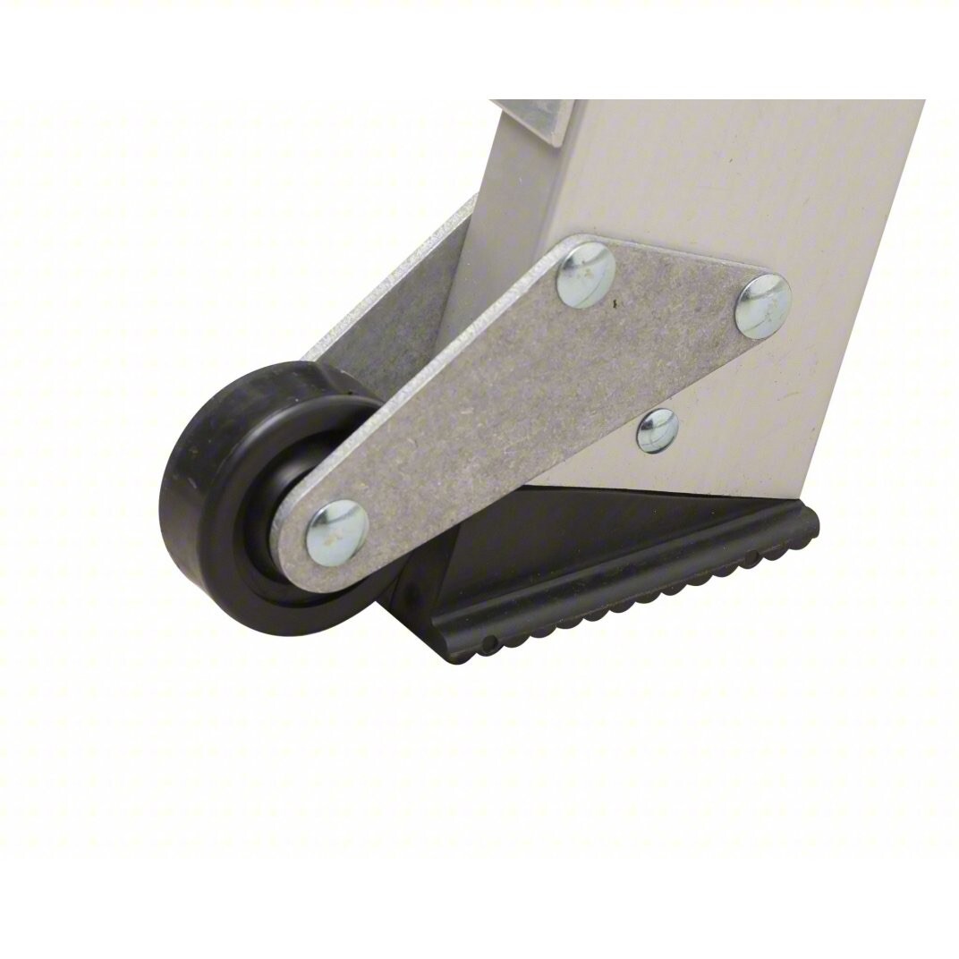 Louisville L-2011-02 2 Steps, Aluminum Step Stool, 300 Lb. Load Capacity, Silver