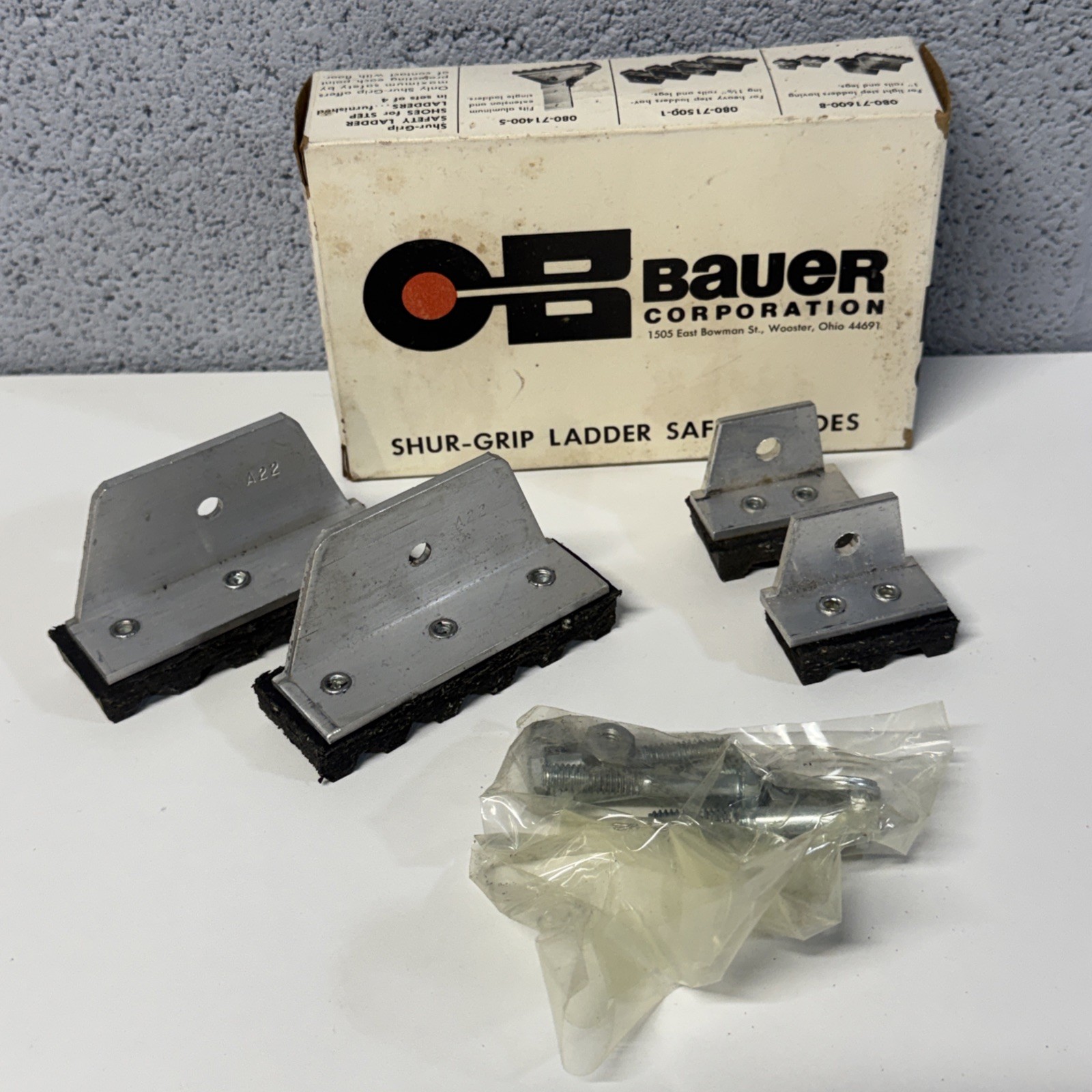 Ladder Safety Shoes Bauer for Paint Wooster Ohio 080-71600-8