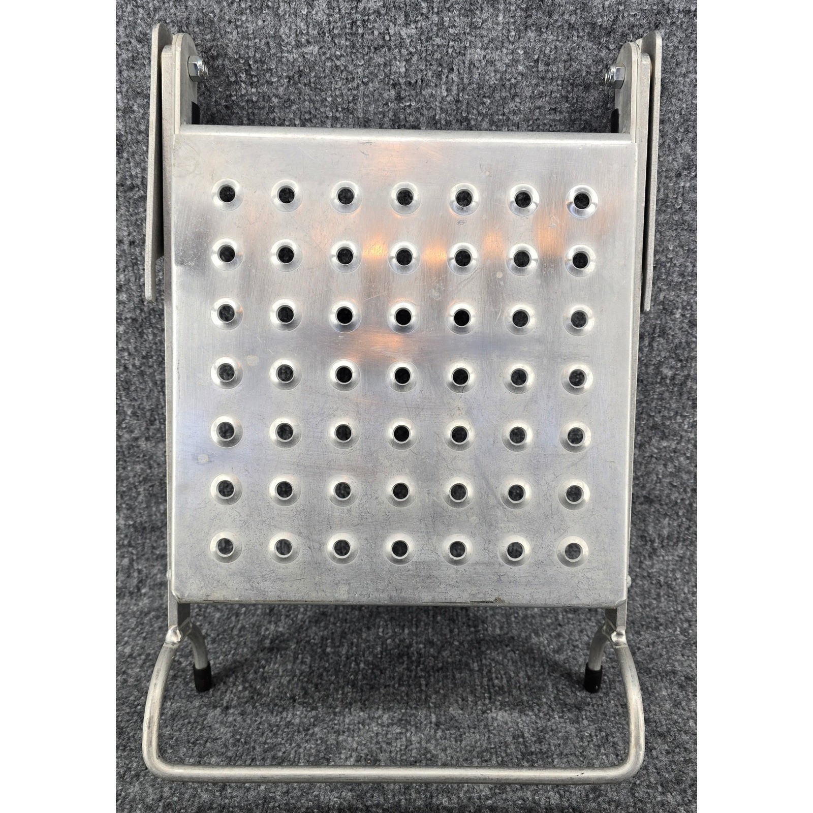 Little Giant Work Platform Ladder Accessory 10104 Silver Aluminum Folding Tray