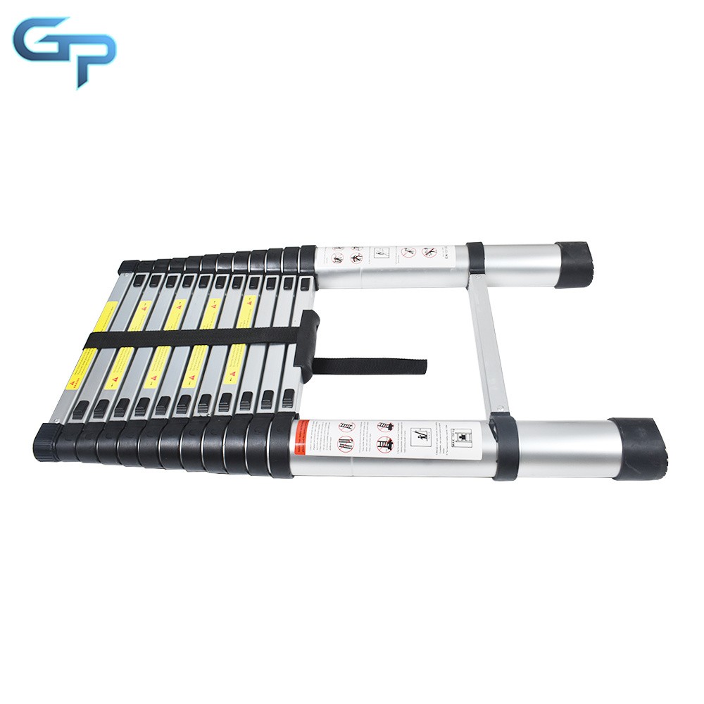 12.5 Feet 330Lbs Heavy Duty Aluminum Step Ladder Multi Purpose Extension Ladder