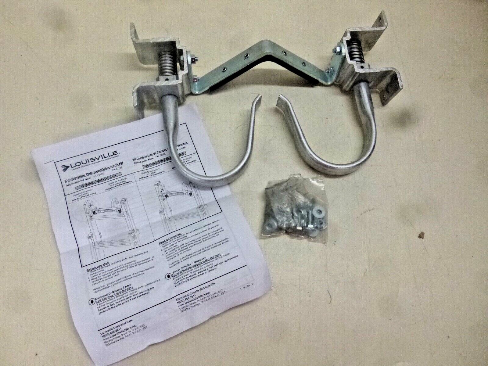 NEW! LOUISVILLE Pole Grip/Cable Hook, 1 PR, PK-E03A