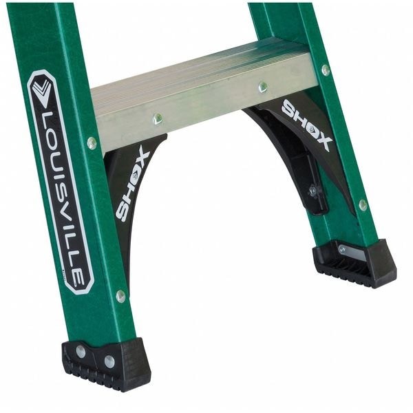 Louisville Fs4004 4 Ft Fiberglass Stepladder, 225 Lb Capacity