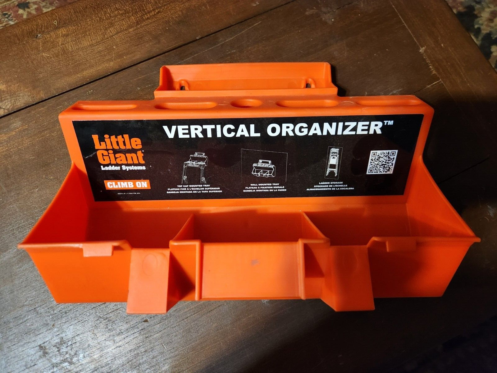 Little Giant Vertical Organizer Ladder System Storage Wall Mount Xtra Lite