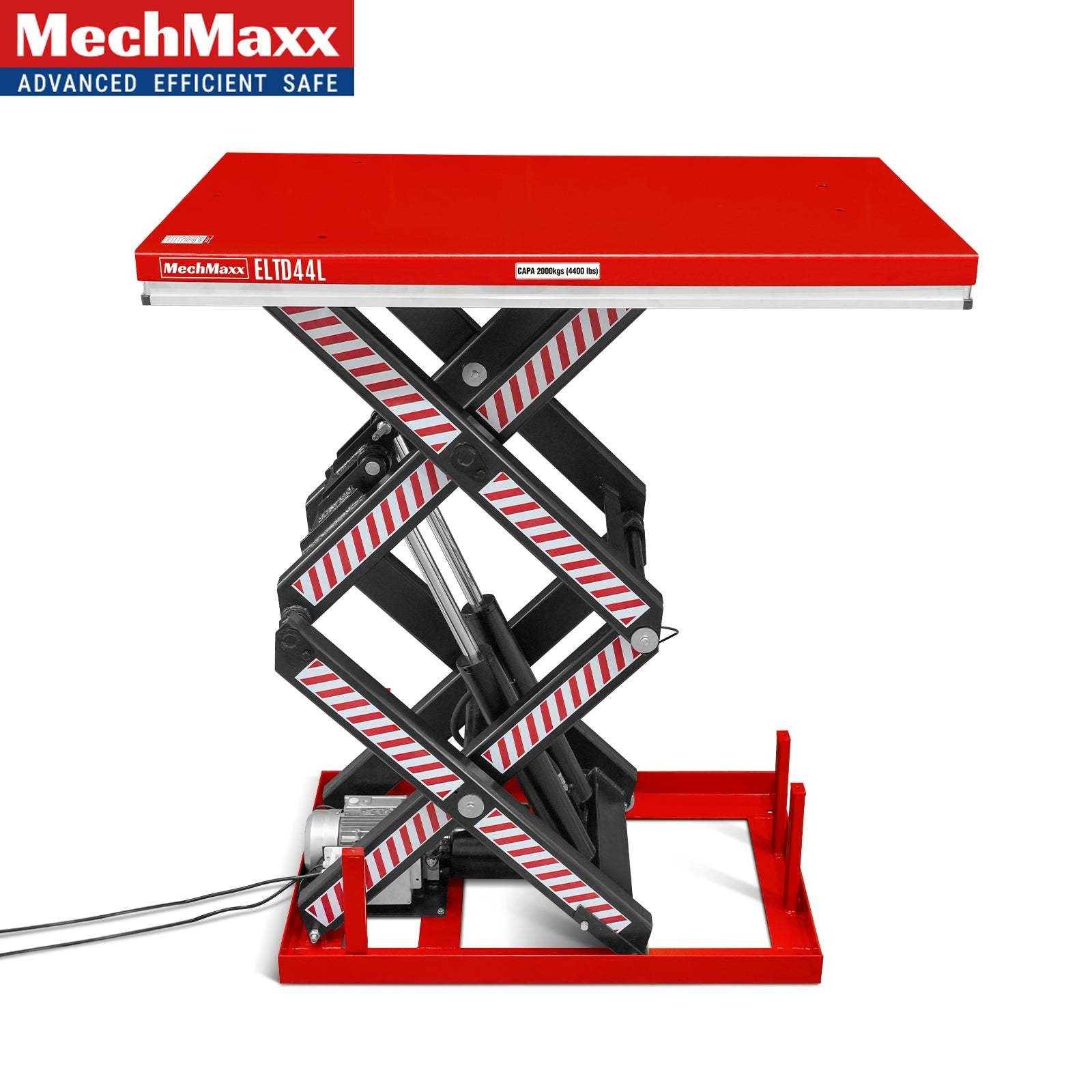 MechMaxx 4400lbs Capacity Hydraulic Lift Table, 63″ x 39.4″ Platform, ELTD44L