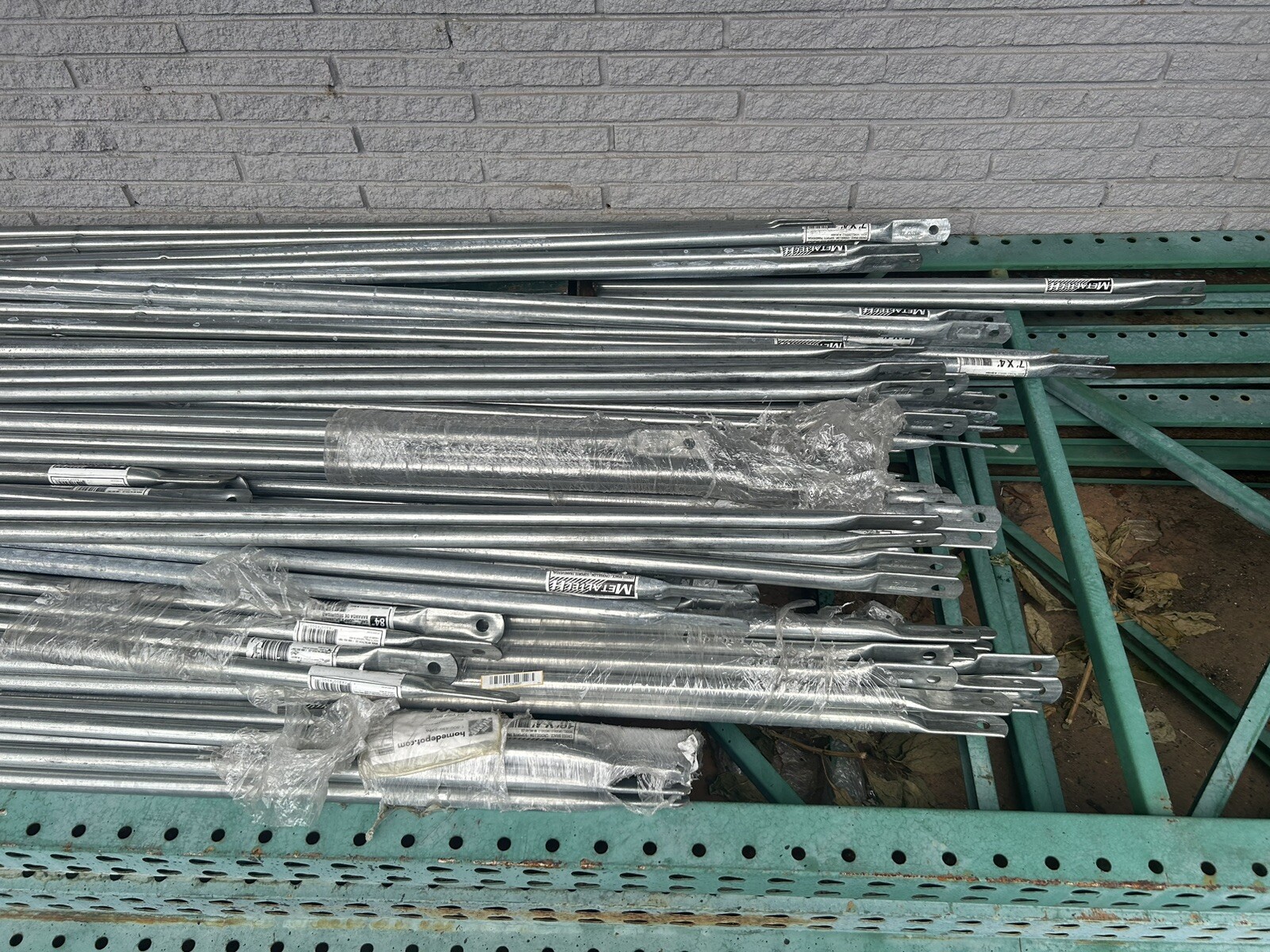 Metaltech Scaffolding Cross Brace, 7Ft.L x 4Ft.H, Model# M-MC4884