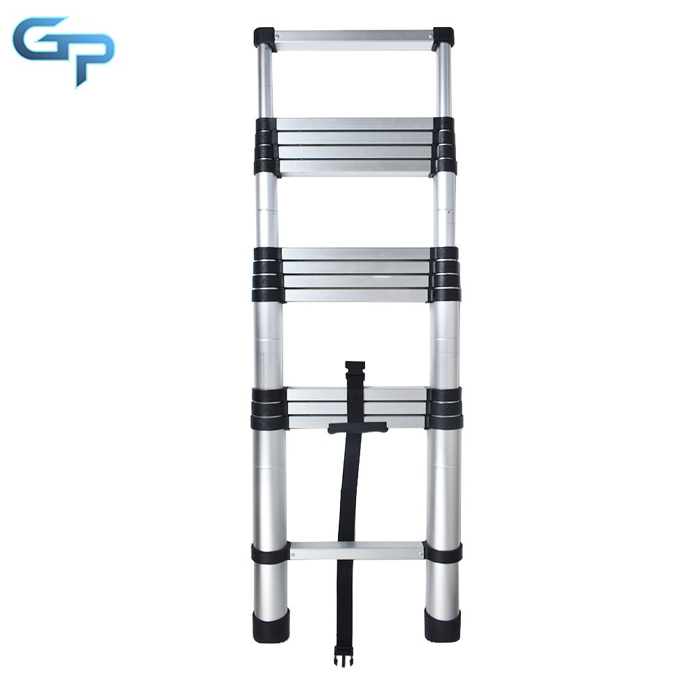 12.5 Feet 330Lbs Heavy Duty Aluminum Step Ladder Multi Purpose Extension Ladder