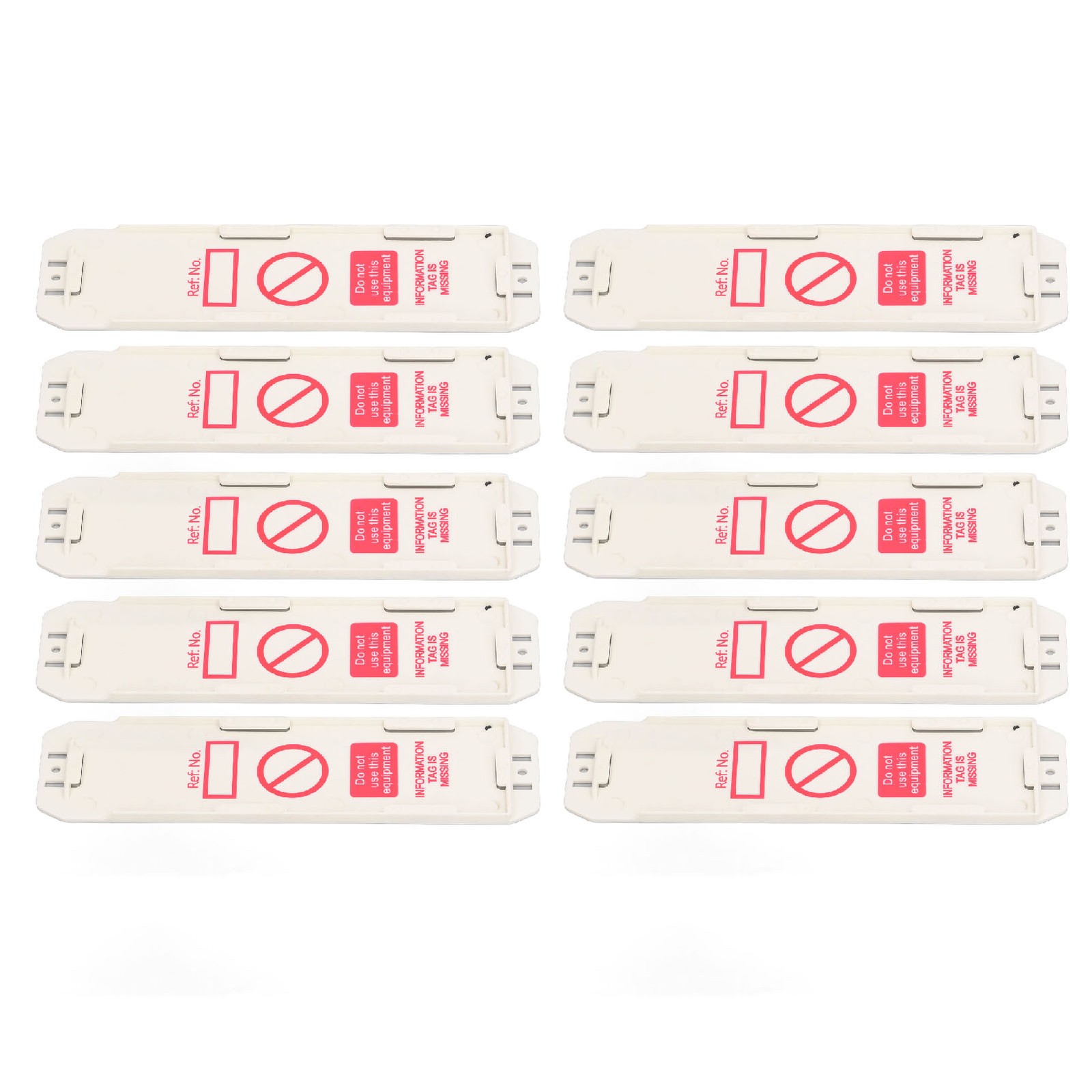 10Pcs Scaffold Tag Holder Durable For Safety Inspection