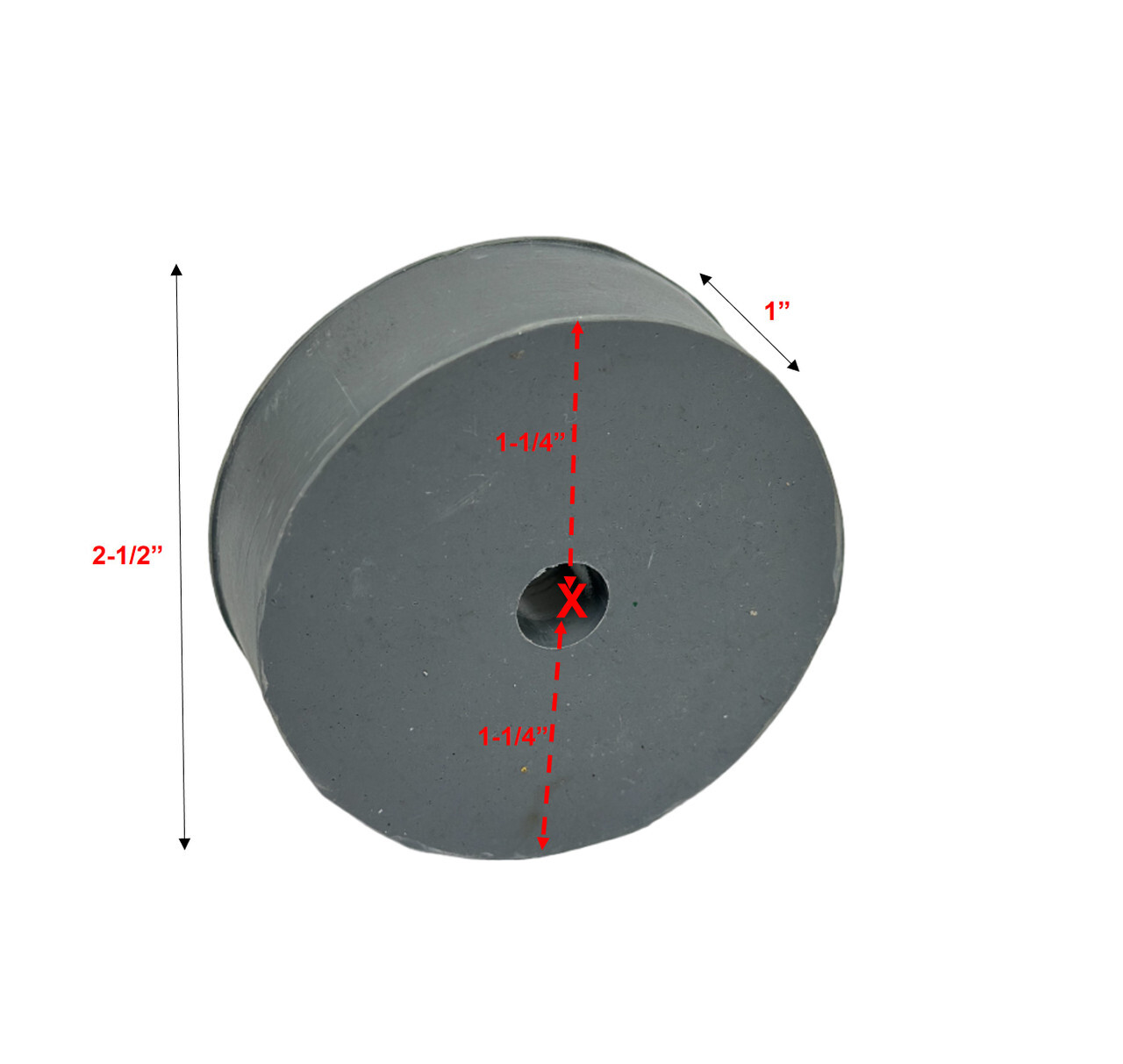 Cotterman Rolling Ladder Rubber Replacement Pads SU2201