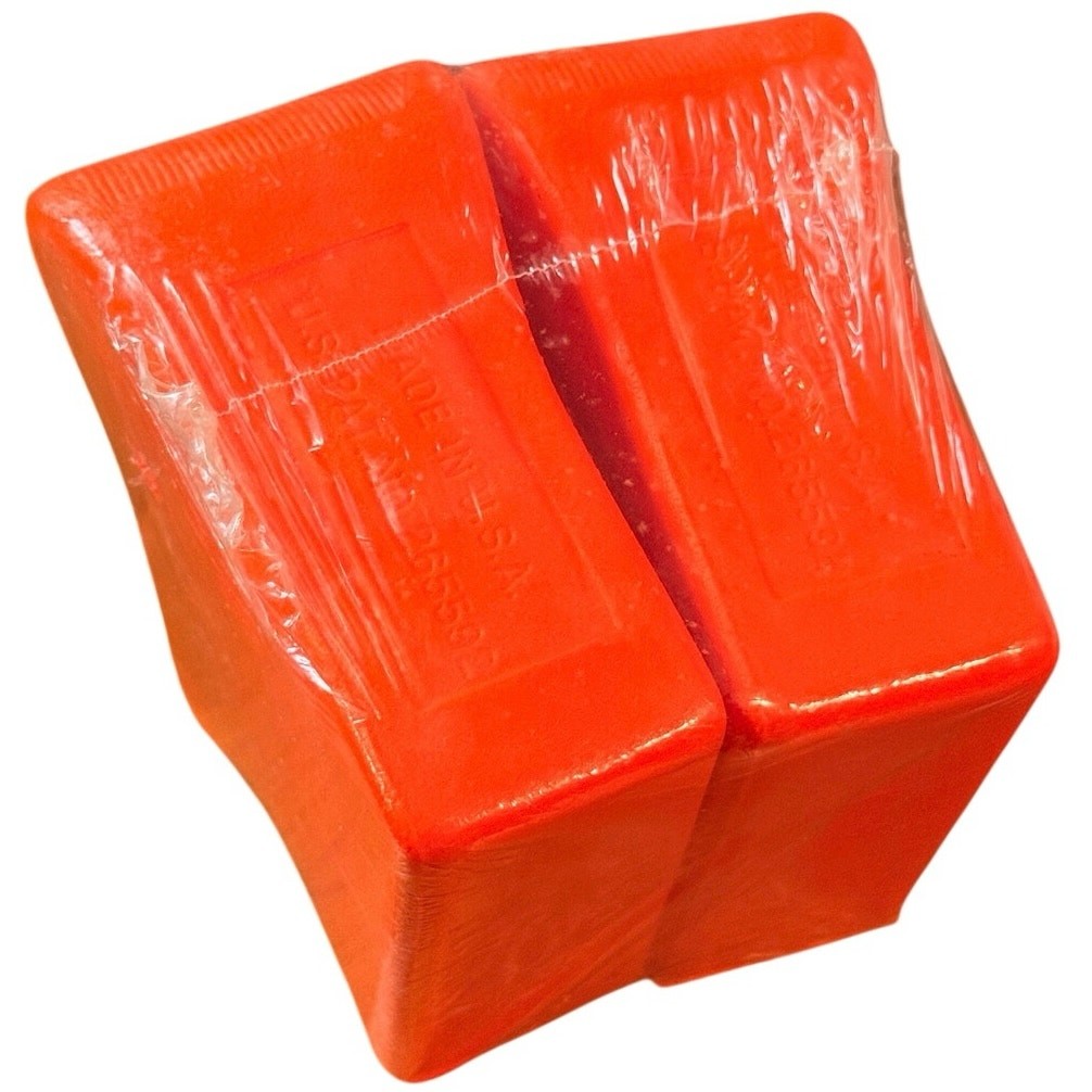 Staples Ladder Mitts #611 Pair Orange Polyurethane Ladder Protector New