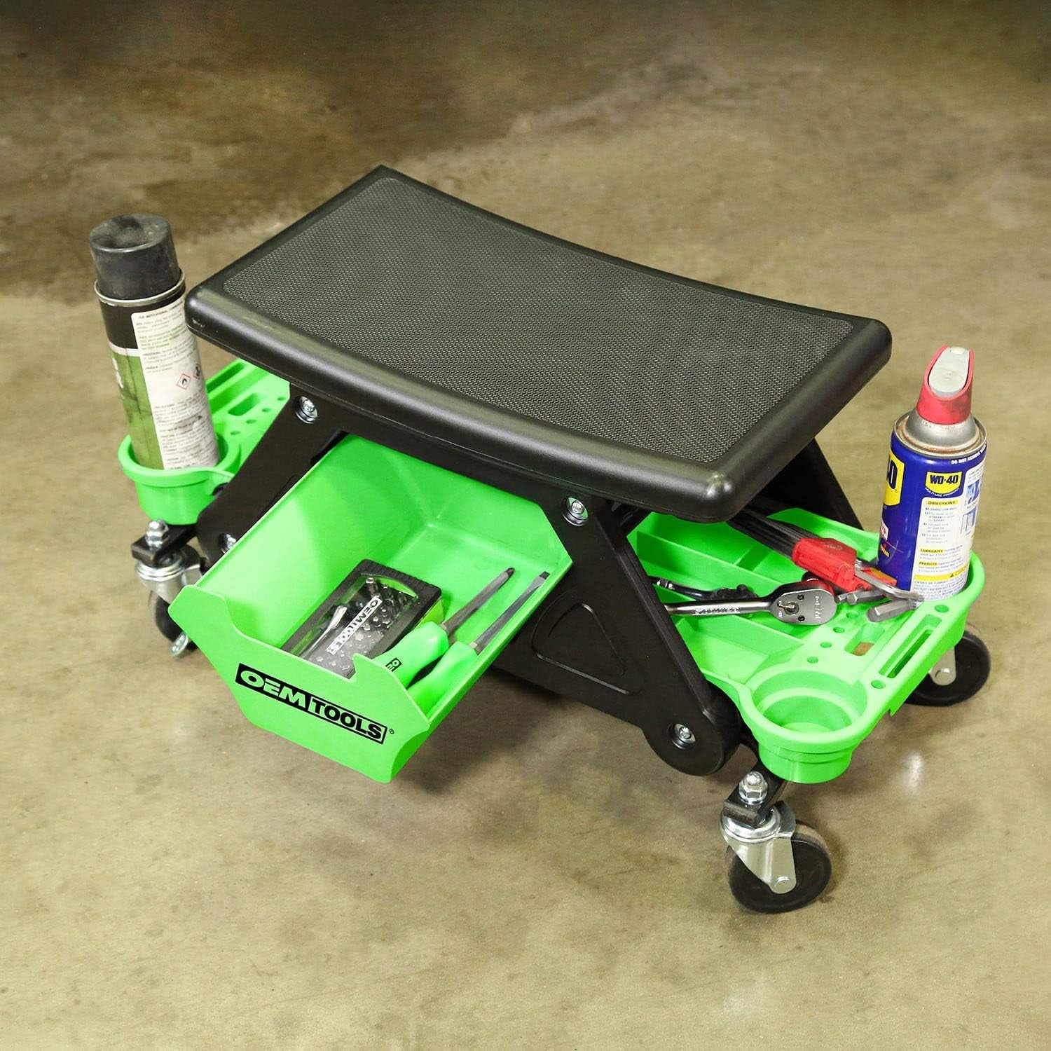 24986 Heavy-Duty Rolling Workbench & Creeper Seat