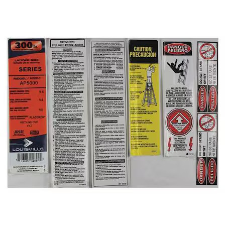 Louisville Pk-Ap5000 Label Kit