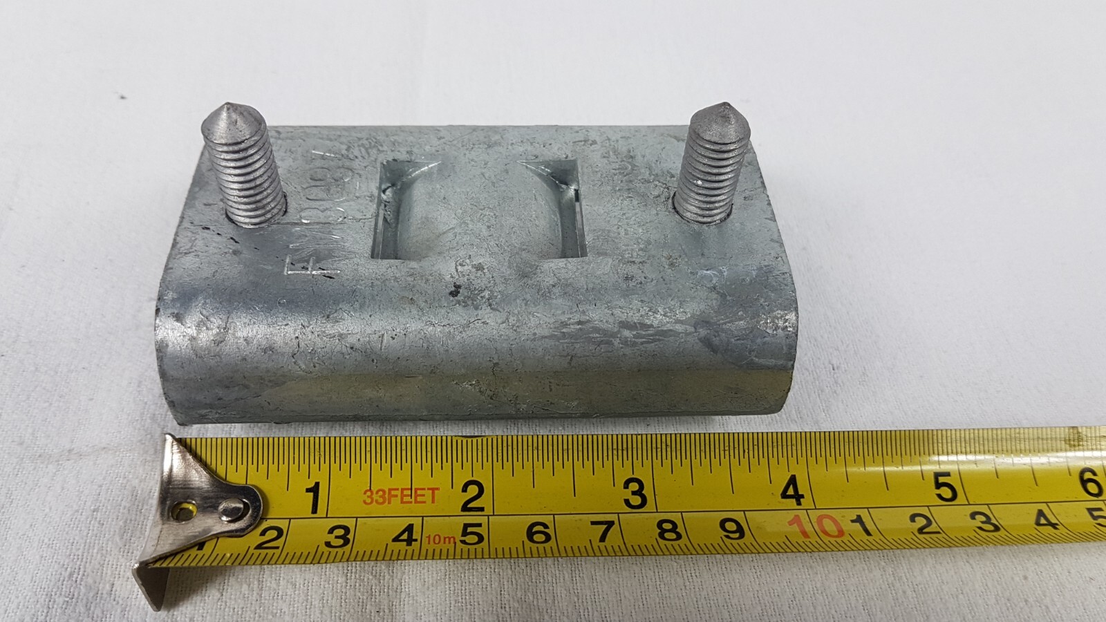 FlexiStrut FM3087 Beam Clamp Channel Connector Galvanised Steel – Unused