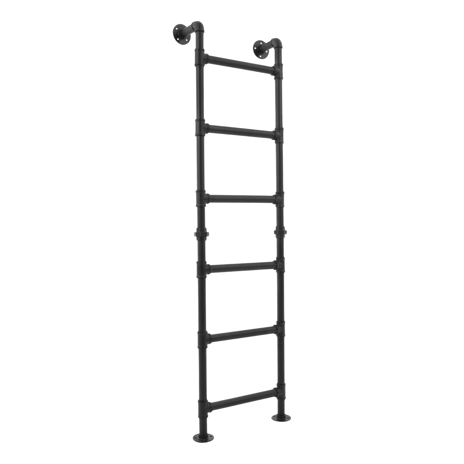 Metal Step Ladder Attic Loft Metal Wall Mounted Bed Ladder Window Well Ladder
