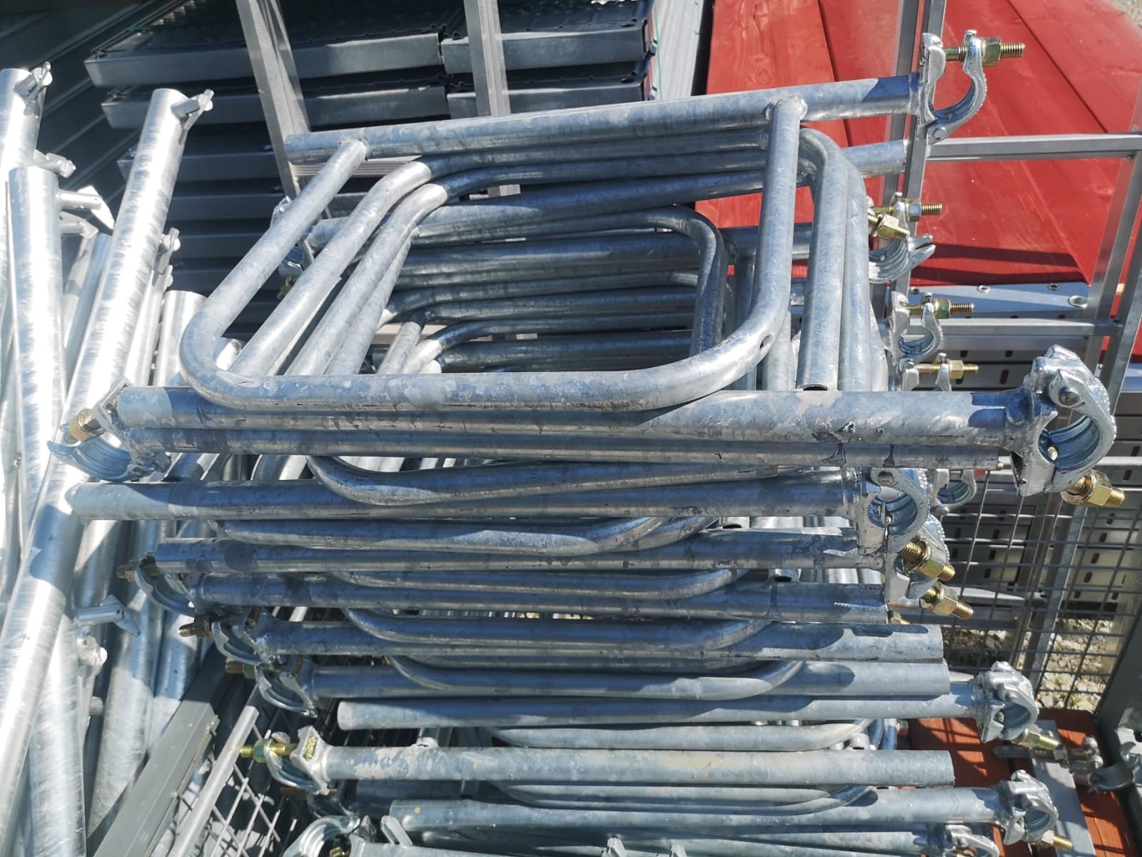 Top Gable Frame (Aluminium) 8.3×7.5 Alu-scaff 74 Free Delivery!