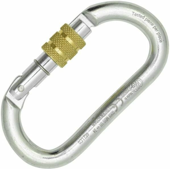 Kong Oval Classic Carbon Steel Screw Sleeve – Carabiner/Connector