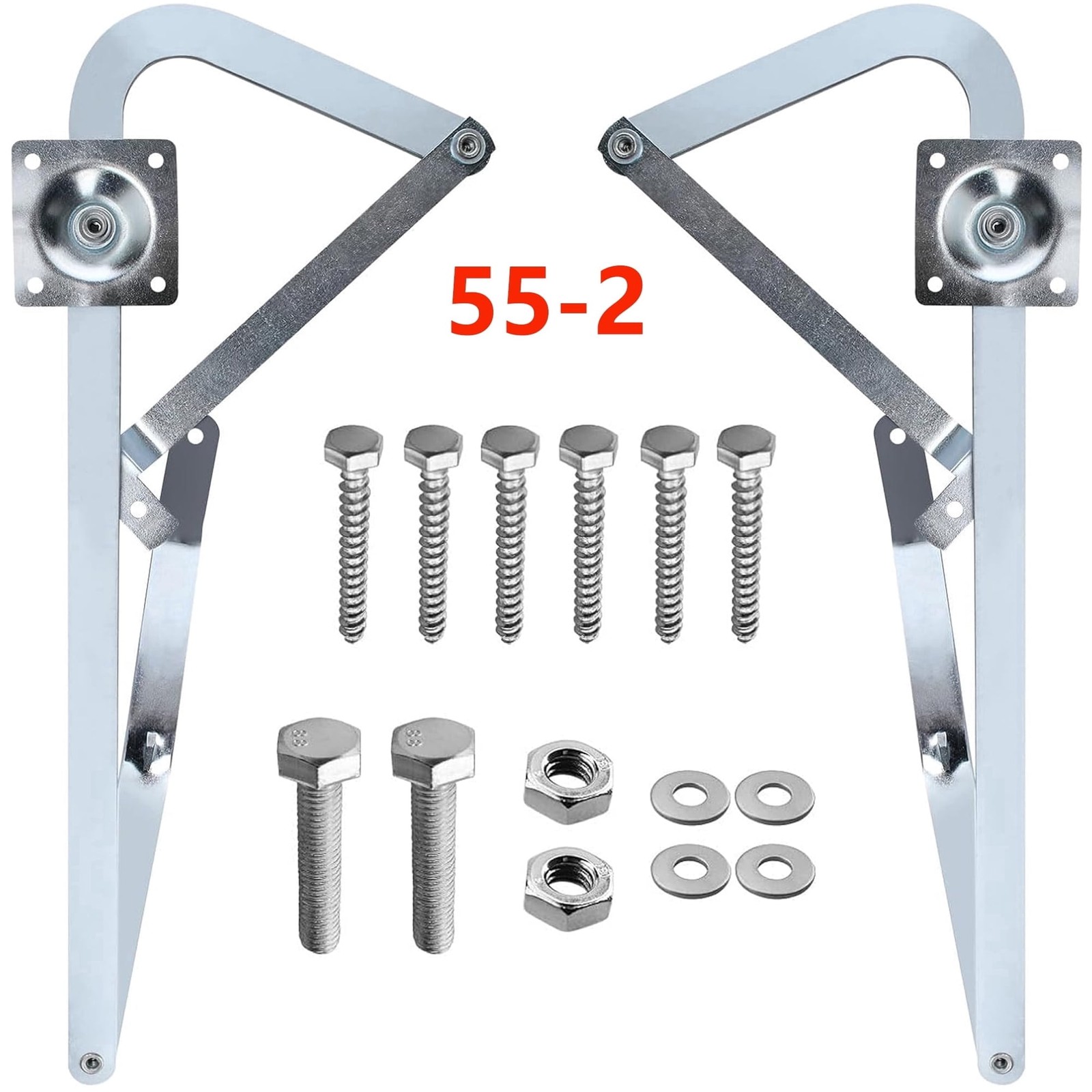 55-2 Attic Ladder Spreader Hinge Arms for 2010-Up 55-2 MFG Werner Mk 5 Wu2210