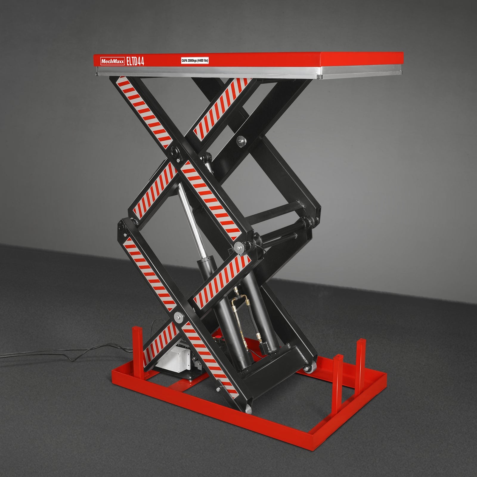 MechMaxx 4400lbs Capacity Hydraulic Lift Table,51.2” x 33.5” Platform,ELTD44