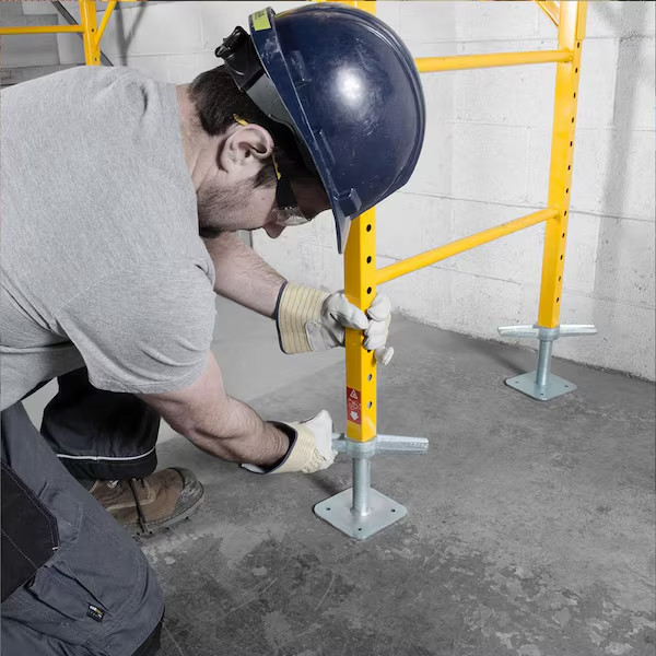 12 in. Leveling Jacks in Galvanized Steel, Safety Equipment for Baker Style