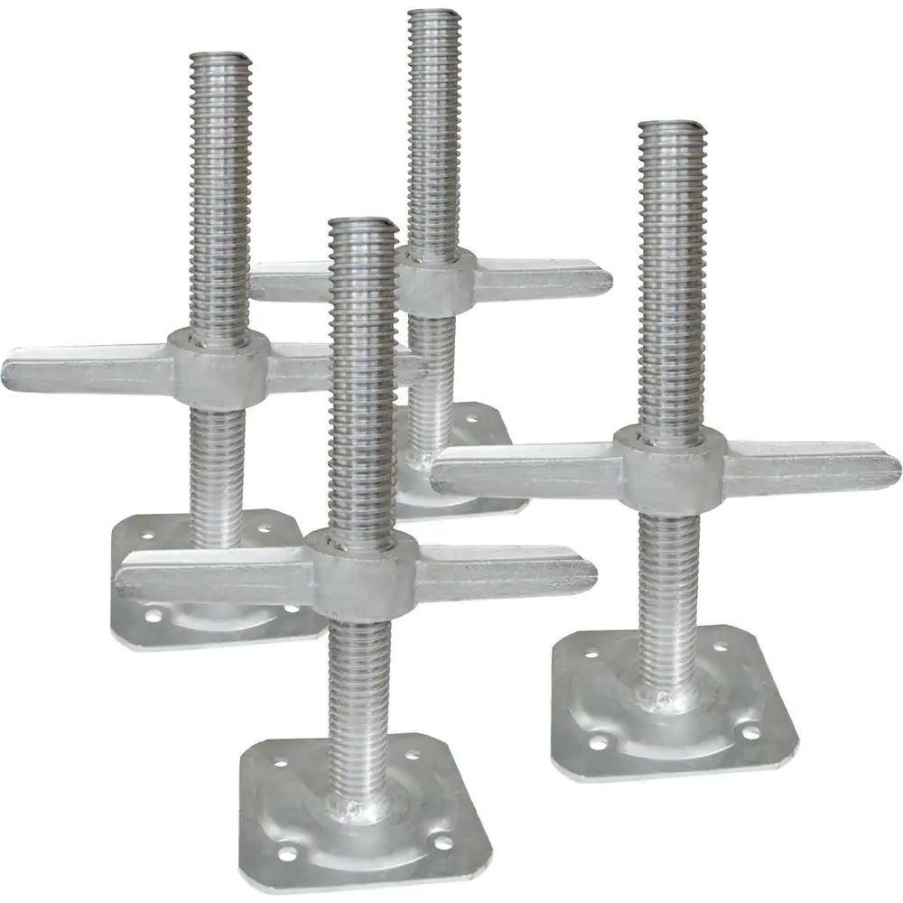 12 in. Leveling Jacks in Galvanized Steel, Safety Equipment for Baker Style