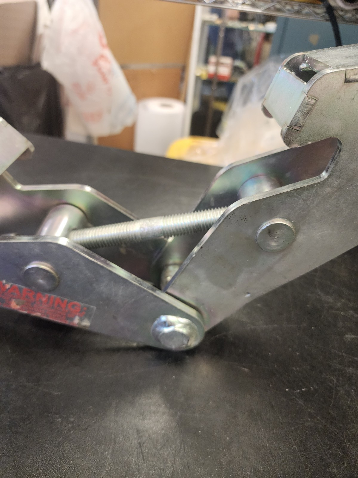 OZ LIFTING PRODUCTS OZ2BCA Beam Flange Clamp,Steel,4,000 lb 48RD40