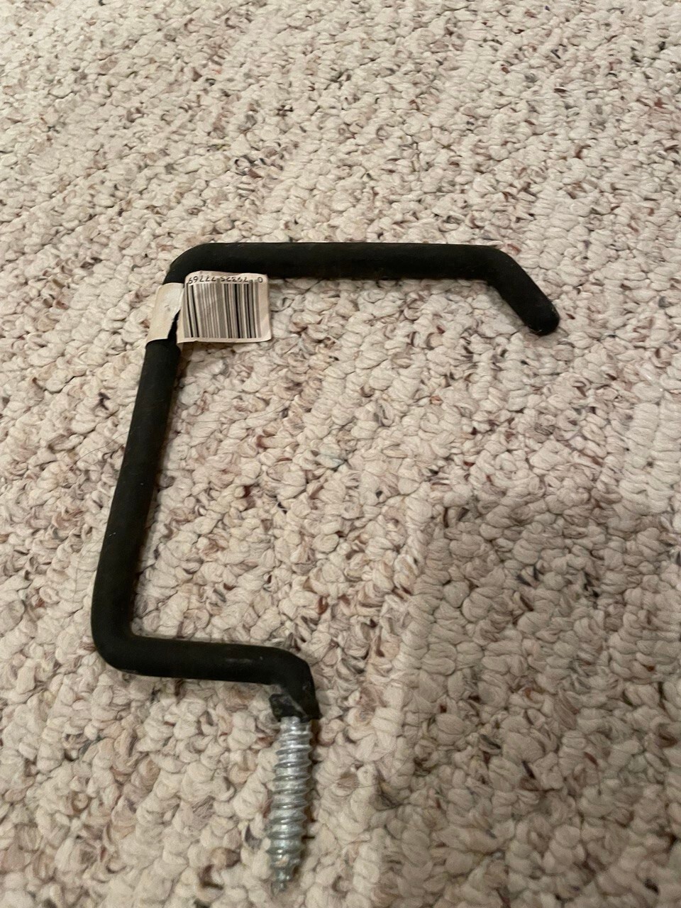 Vinyl Coated Black Steel Large Ladder Hook organized 267967