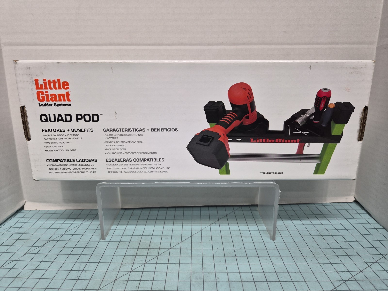 Little Giant Quad Pod 15104-002 Black Plastic Ladder Accessories New & Sealed