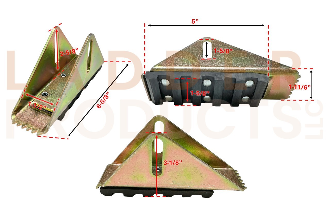 RPE 035 Green Bull REPLACEMENT Extension Ladder Shoe Kit fit some Werner, Louisv