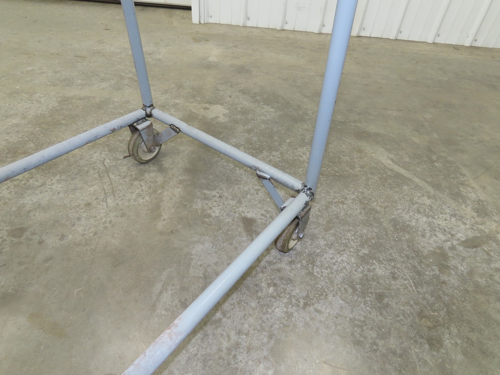 Uline H-5073A-10 Rolling Ladder Narrow Aisle 5 Step 10″ Platform 50″ Top Step