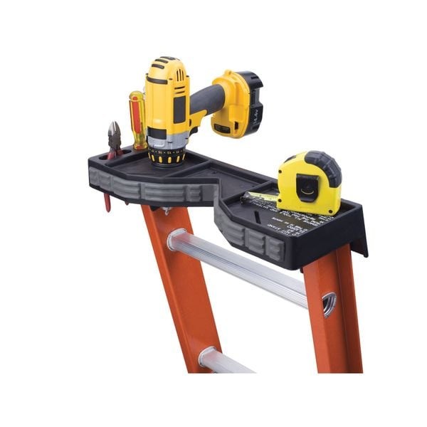 Louisville L-3022-32Pt 32 Ft Fiberglass Extension Ladder, 300 Lb Load Capacity