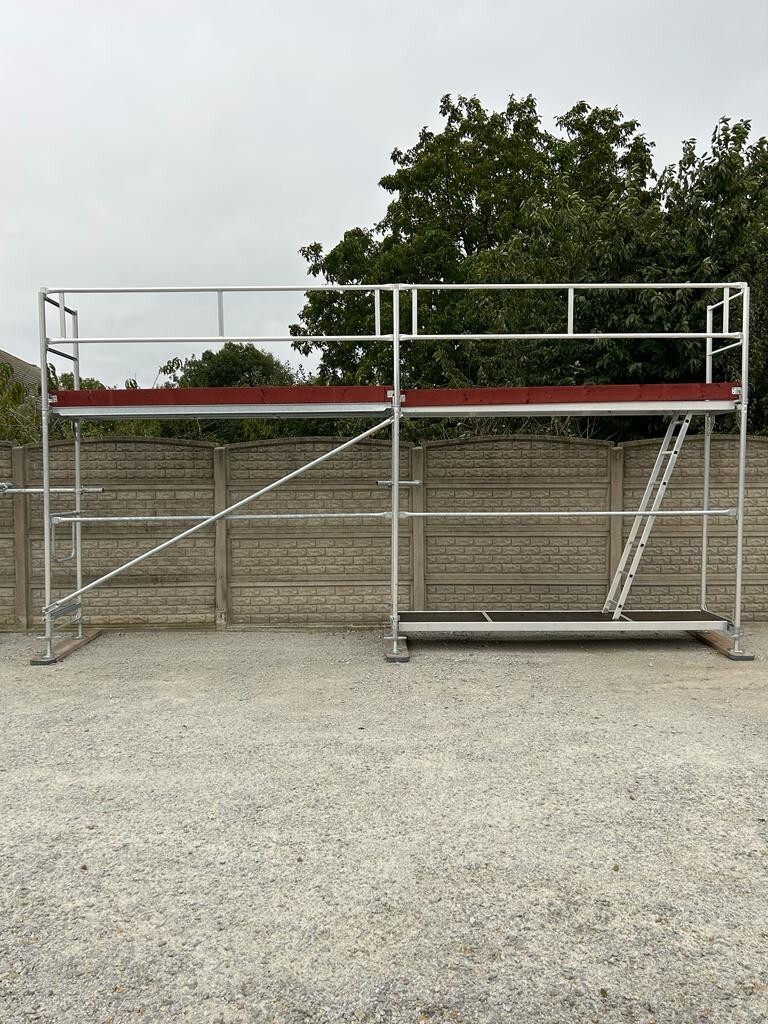 Scaffolding 8×12.5m gable scaffolding aluminum scaffolding gable wall…