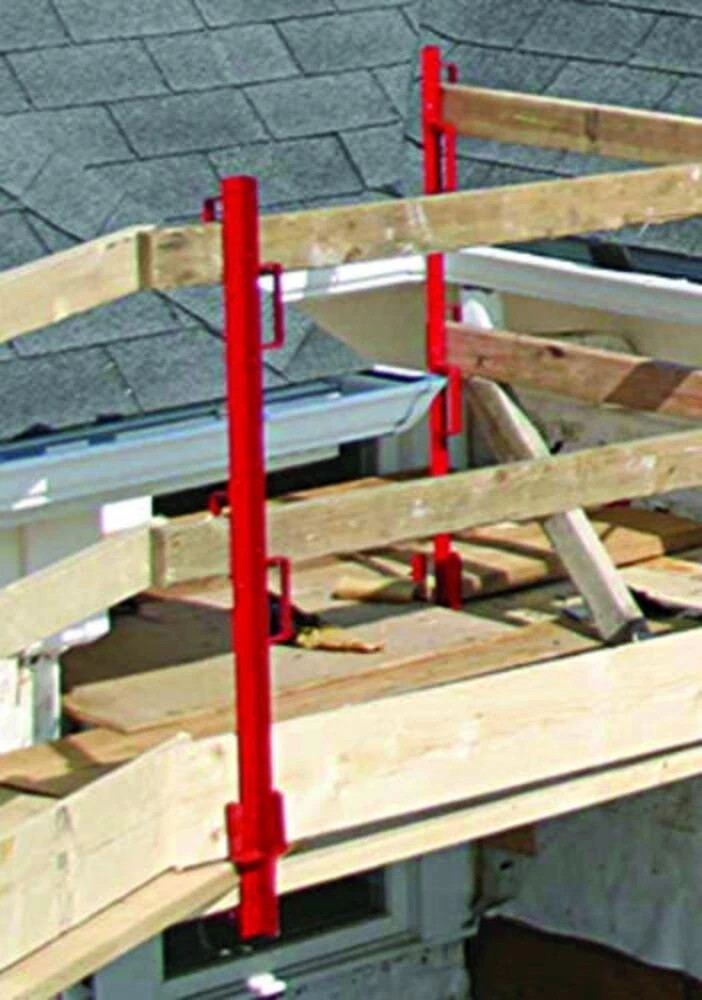 47″ All Steel Scaffold Side Wall Staging Bracket Guardrail Mid Rail Toe Board