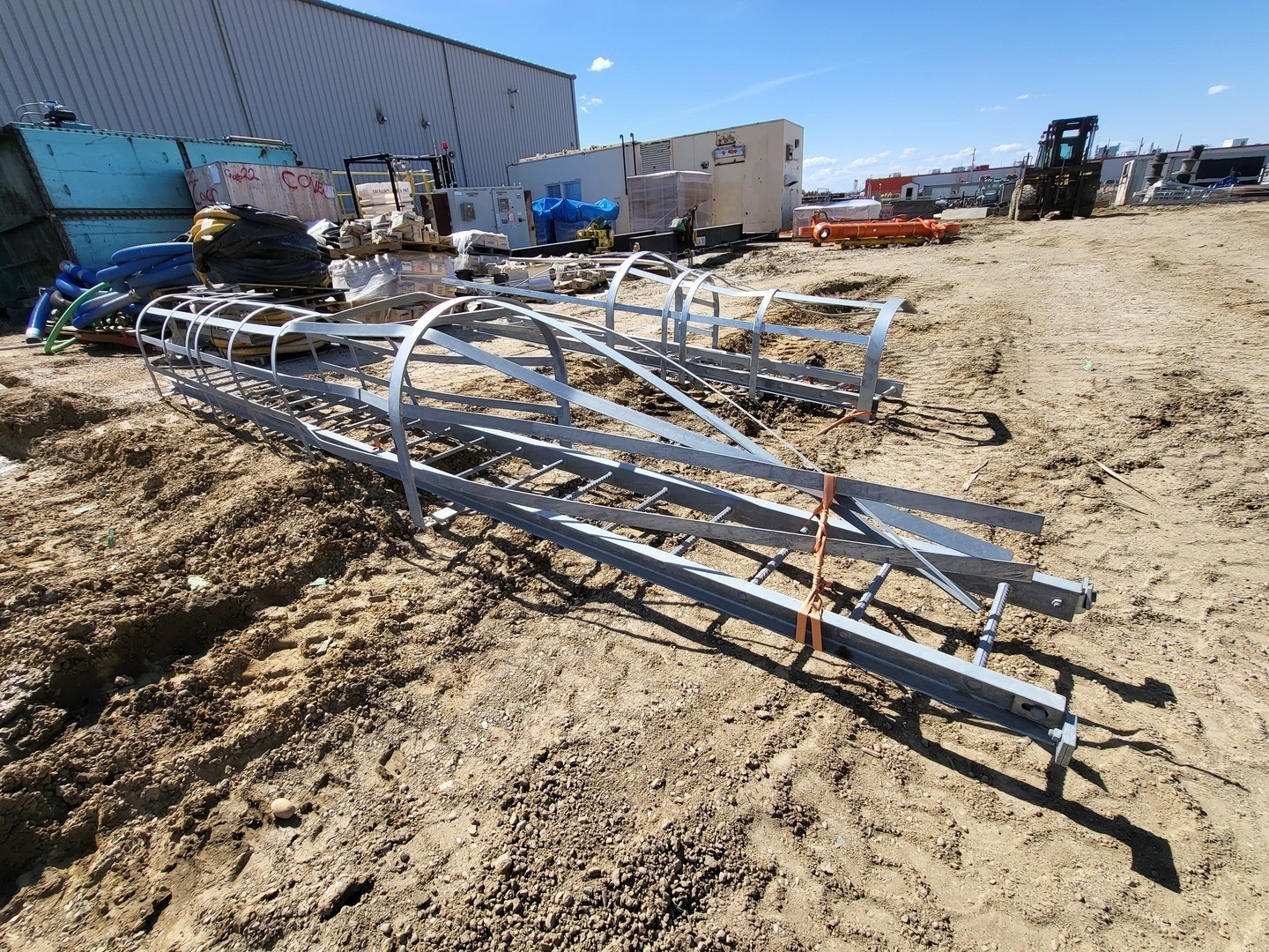 20ft. Steel Caged Ladder