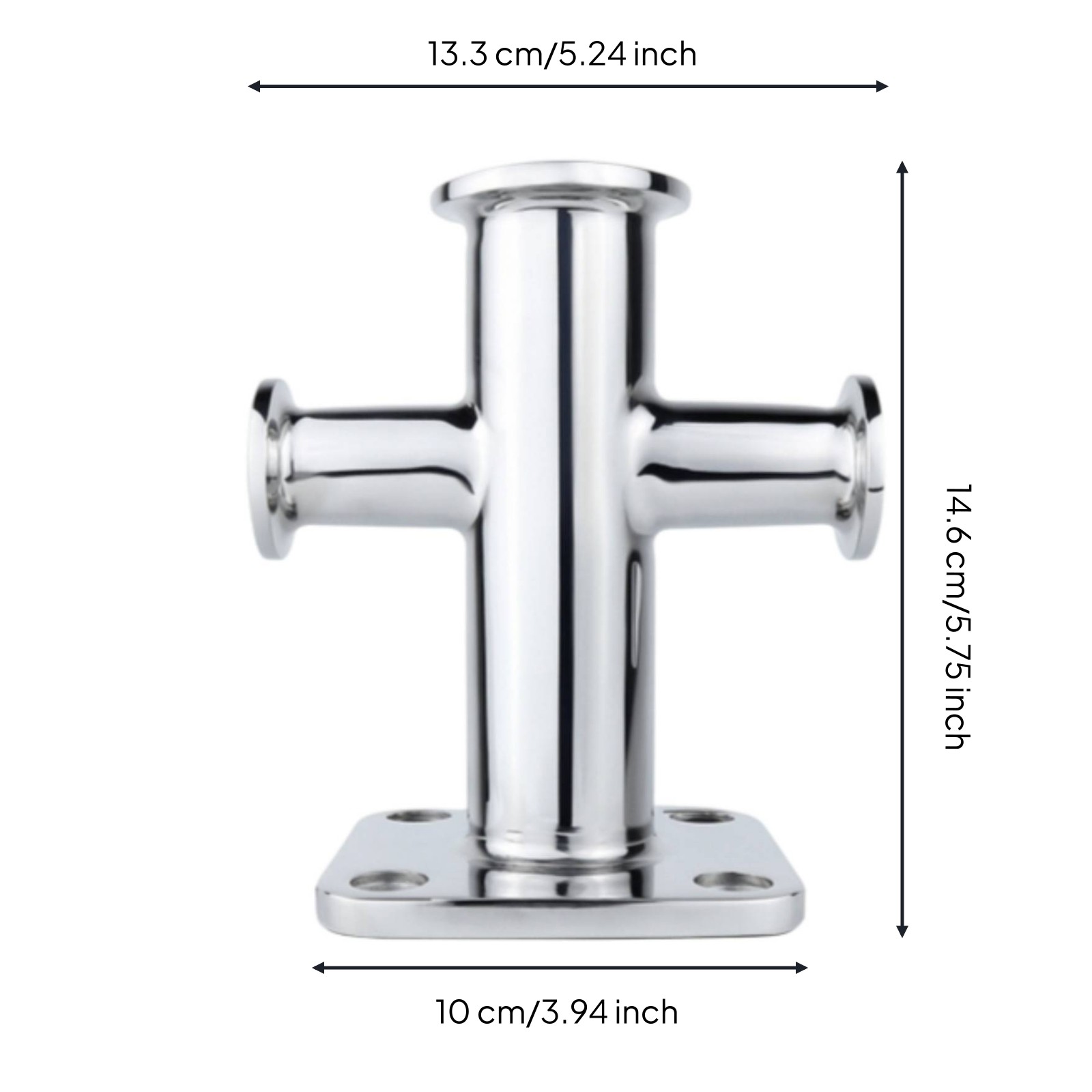 Single Cross Bitt Bollard Bolt-down Cross Bitt Bollard Long-Lasting