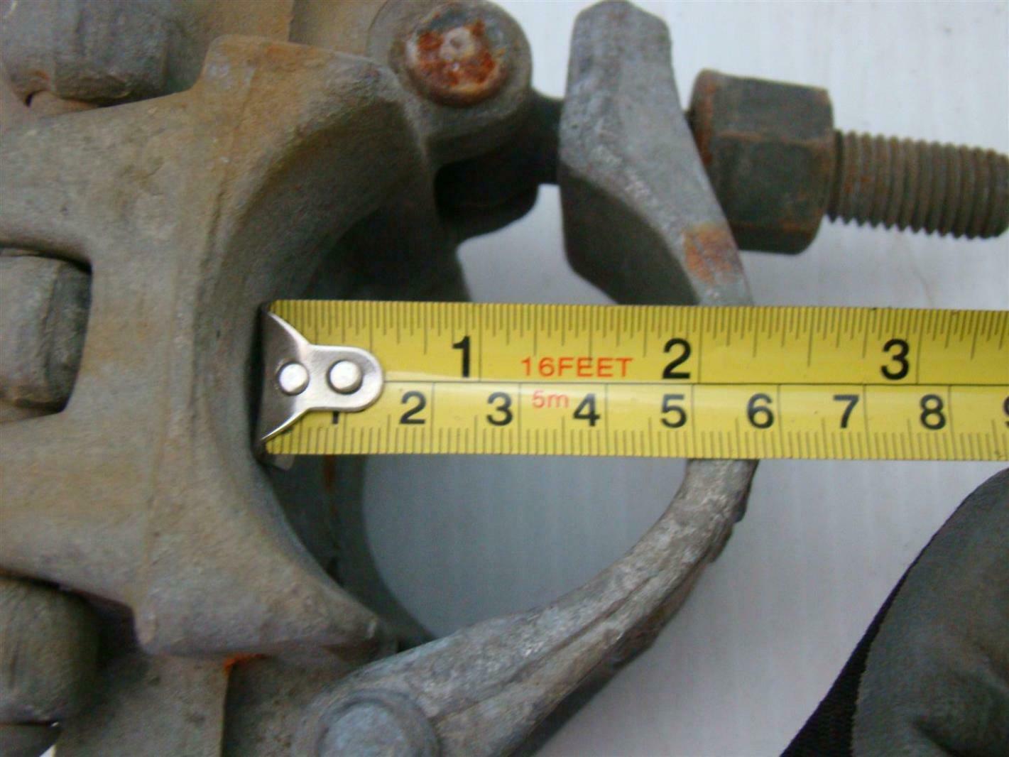 Polites Rigid Scaffold Clamp Right Angle Coupler 2″ X 2″ Heavy Scaffolding Fitti
