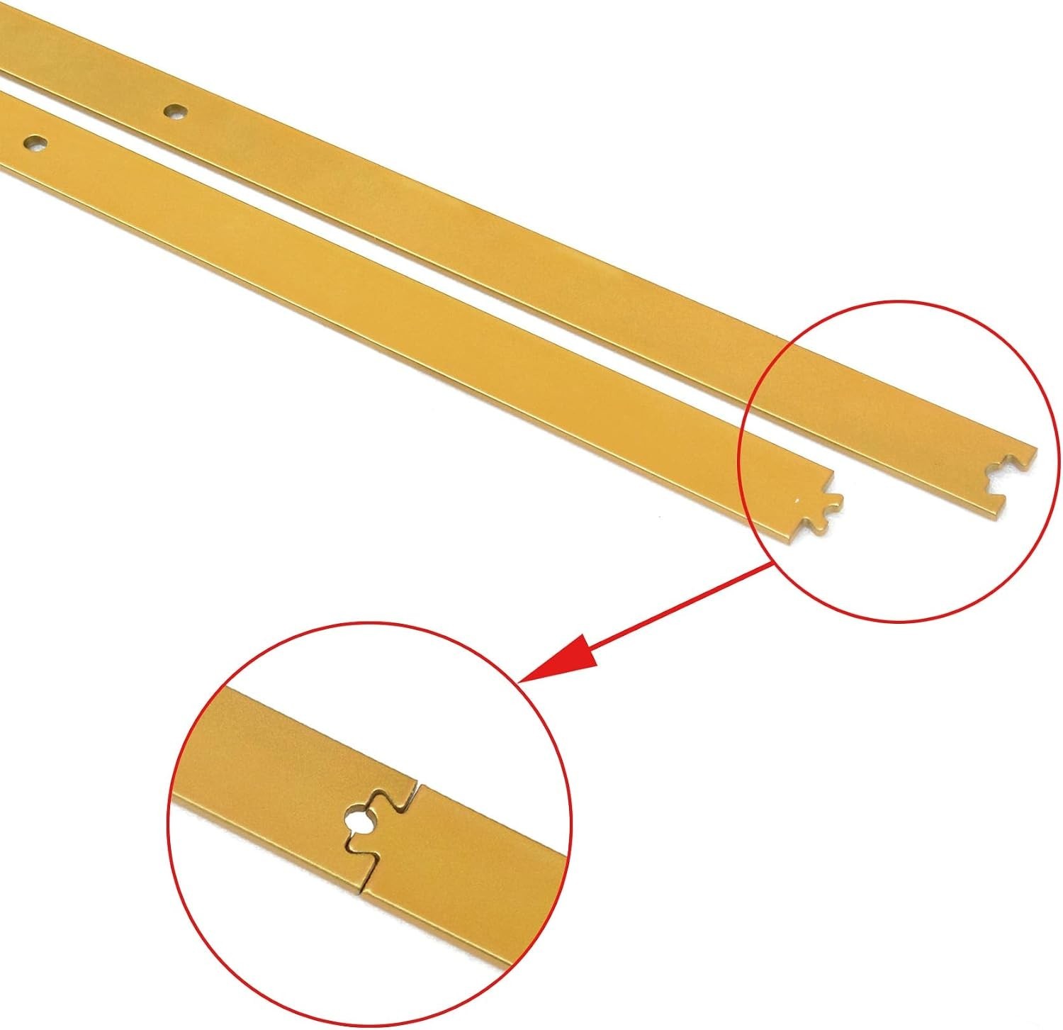 6.6FT Sliding Library Ladder Hardware Kit, Rolling Track System with Braking