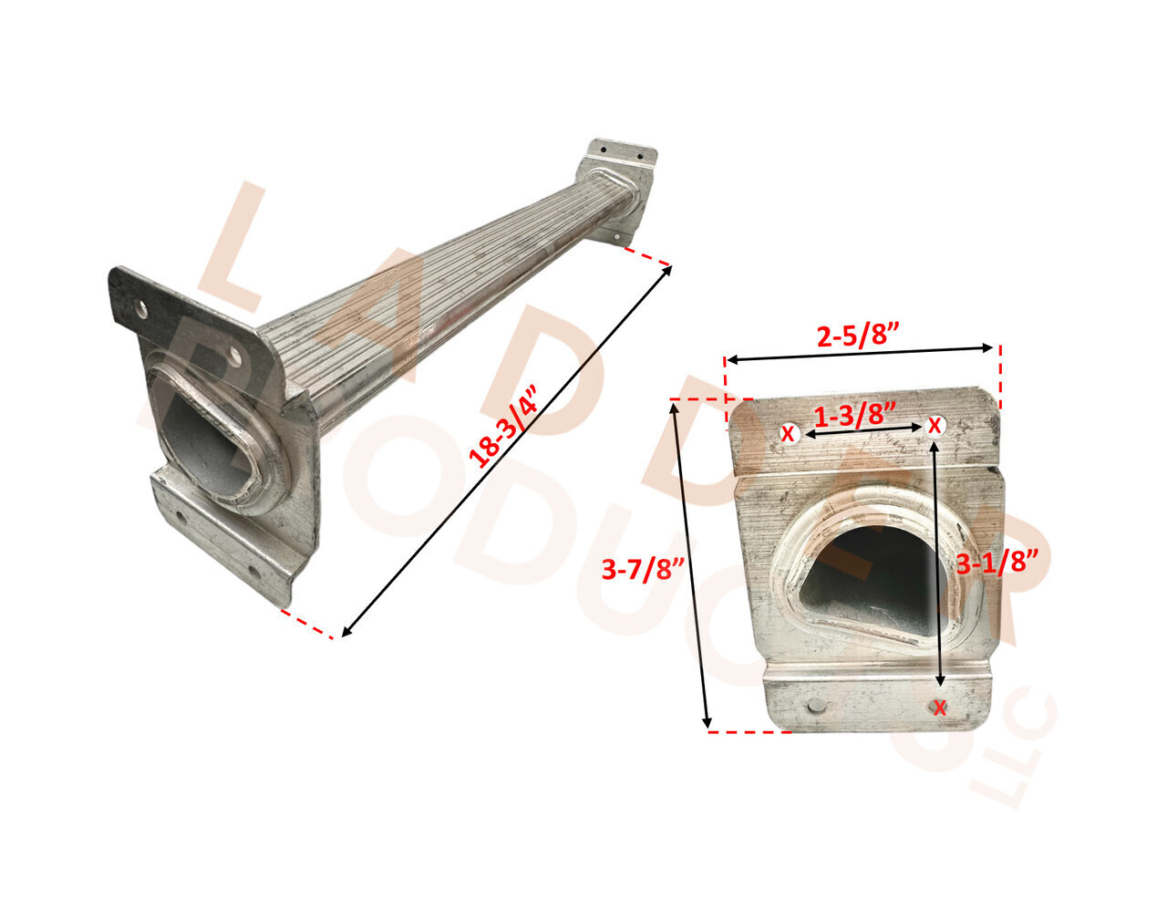 Werner D-Rung Base Section 7500 Series 18-3/4″