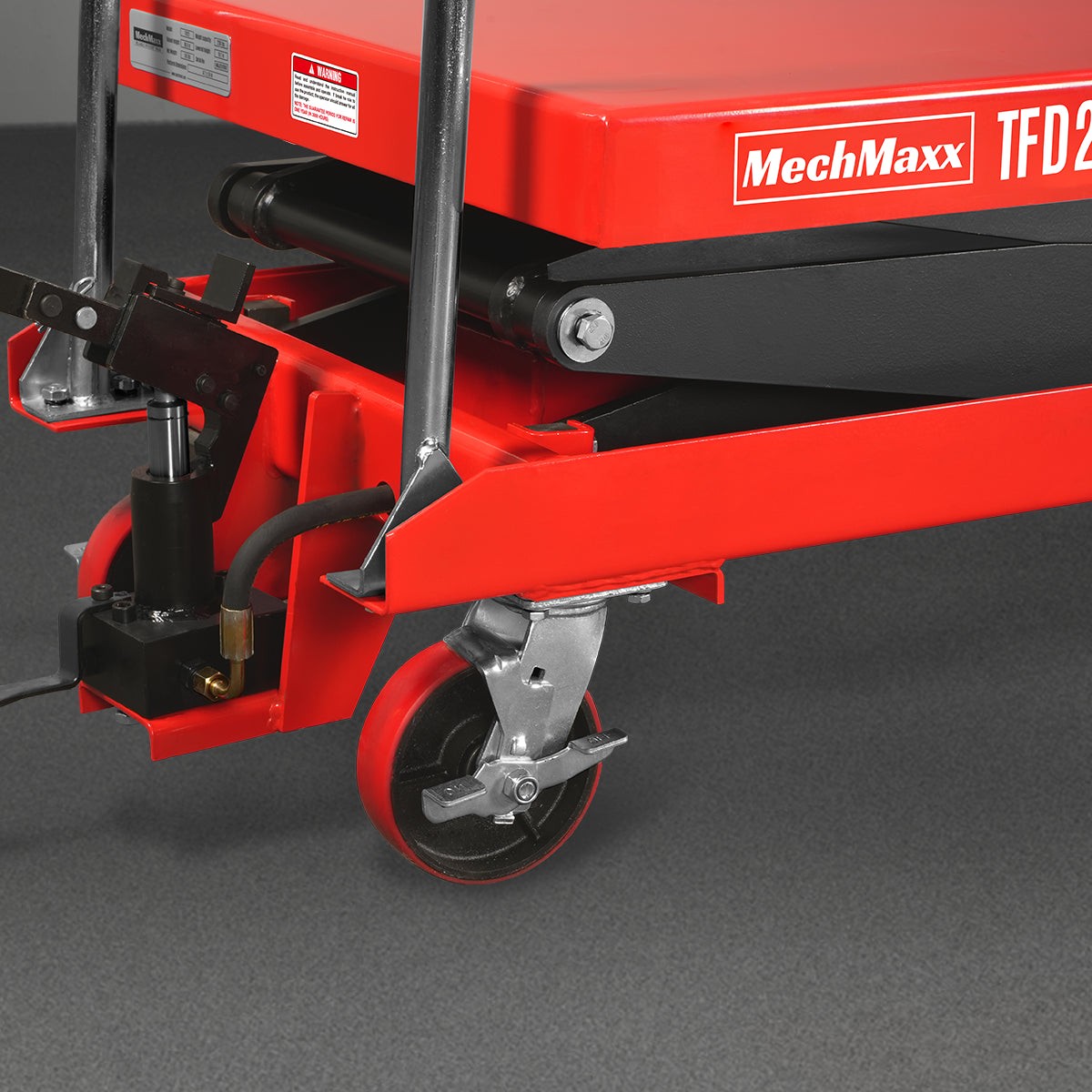 MechMaxx Mobile 2200 lbs Capacity Lift Table 86.6”x51.2” Platform, TFD22