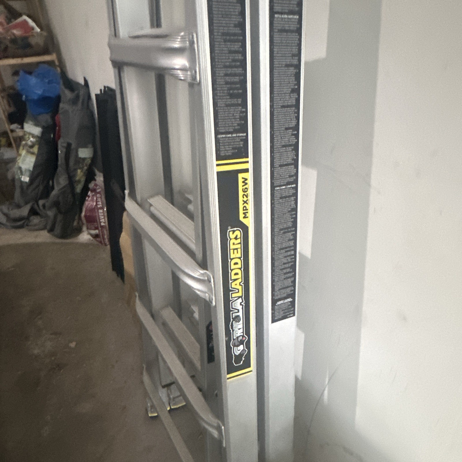 Gorilla Ladders MPX26W Aluminum Extension Ladder, MPN MPX26W