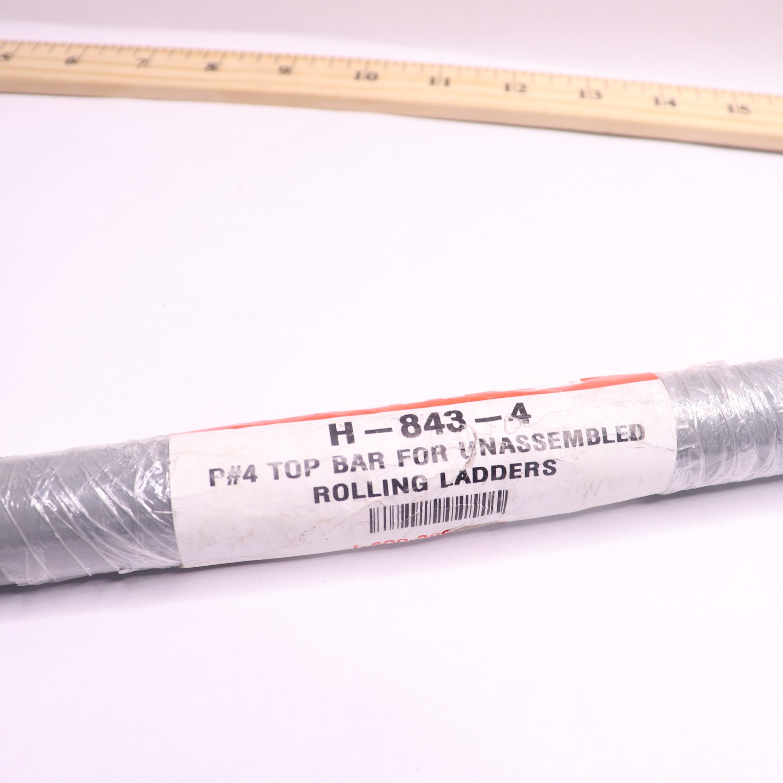 U-Line Rolling Safety Ladder H-843-4 – Incomplete / P#4 Top Bar Only