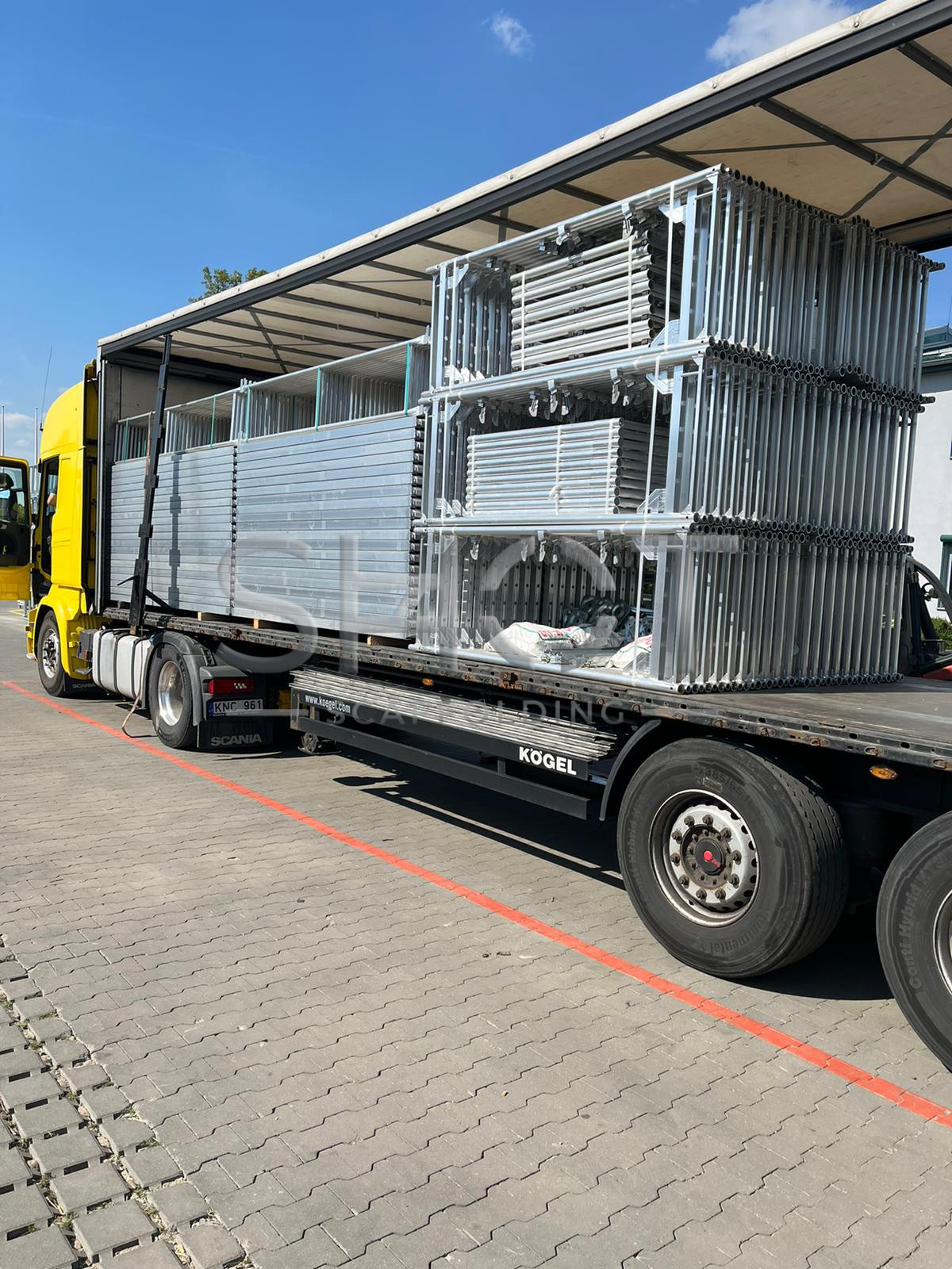 scaff 73 scaffolding 191.57 sqm Échafaudage scaffolding aluminum…