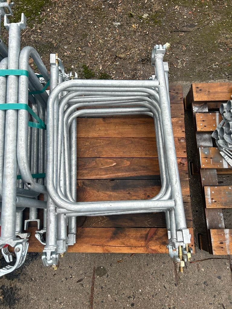 NEW Steel facade scaffolding 10.3X9.21=95m2 SCAFF 73 now with free shipping