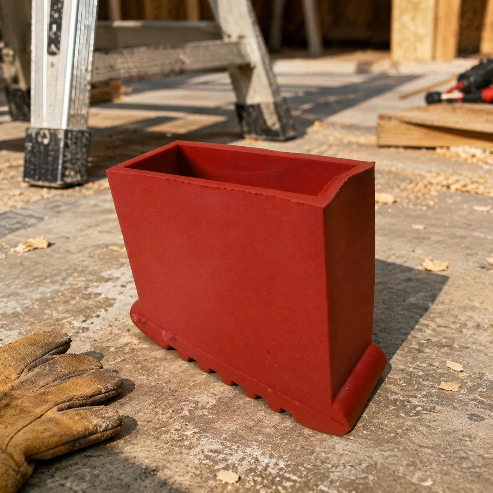 Red Ladder Foot Sleeve Even Apparatus Part Floor Protection