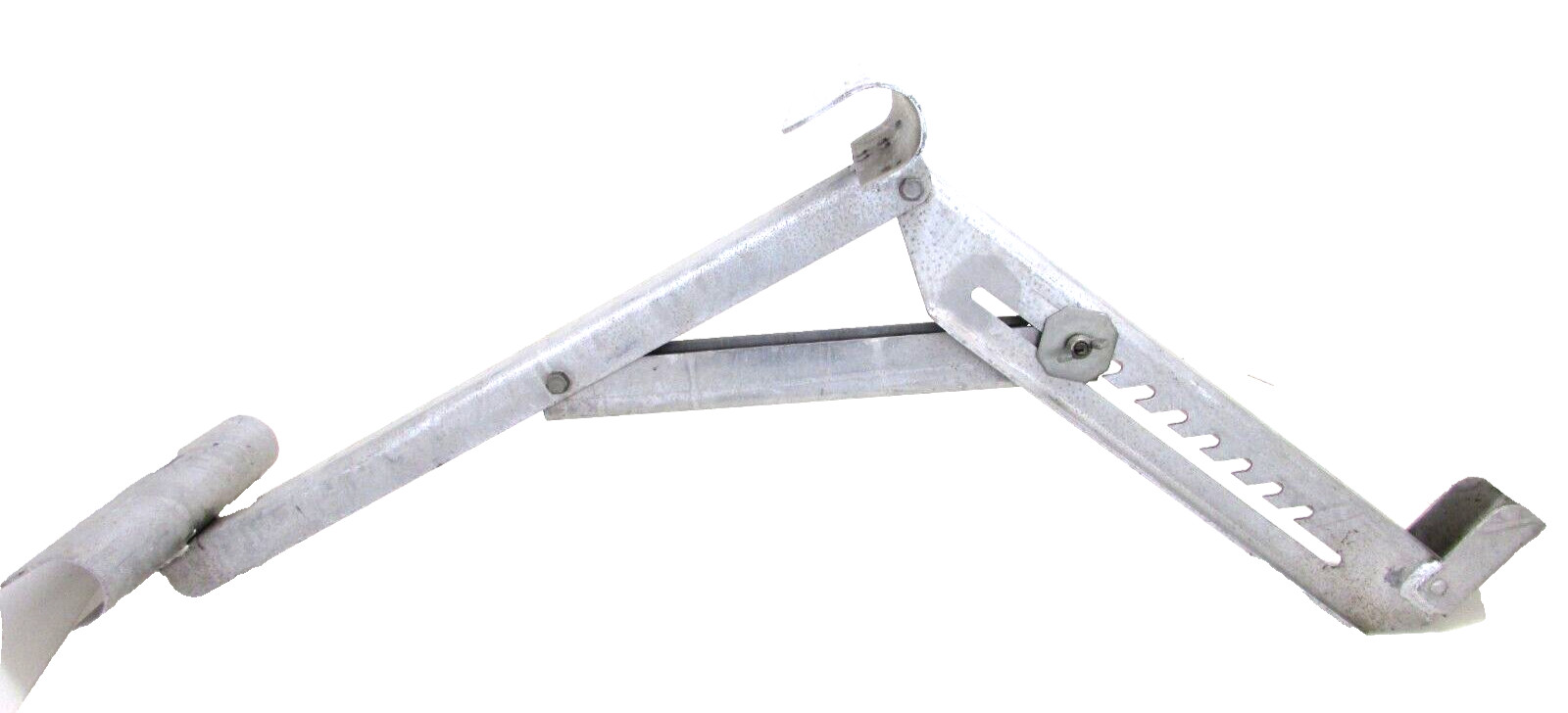 ALUMINUM LADDER JACK 2 RUNG LONG BODY, 19″ PLATFORM, RIVETED AND WELDED