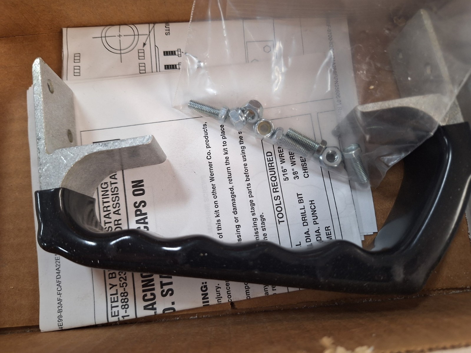 6″ Stage Replacement Handle Kit SIMILAR to WERNER 50-9 GREEN BULL -RPP 032