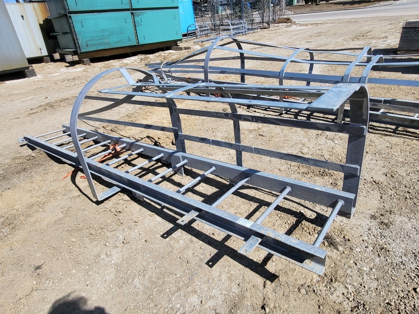 12ft. Steel Caged Ladder